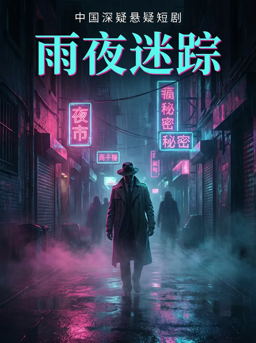 宫下玲奈 悬疑追踪短剧 - 雨夜迷踪海报